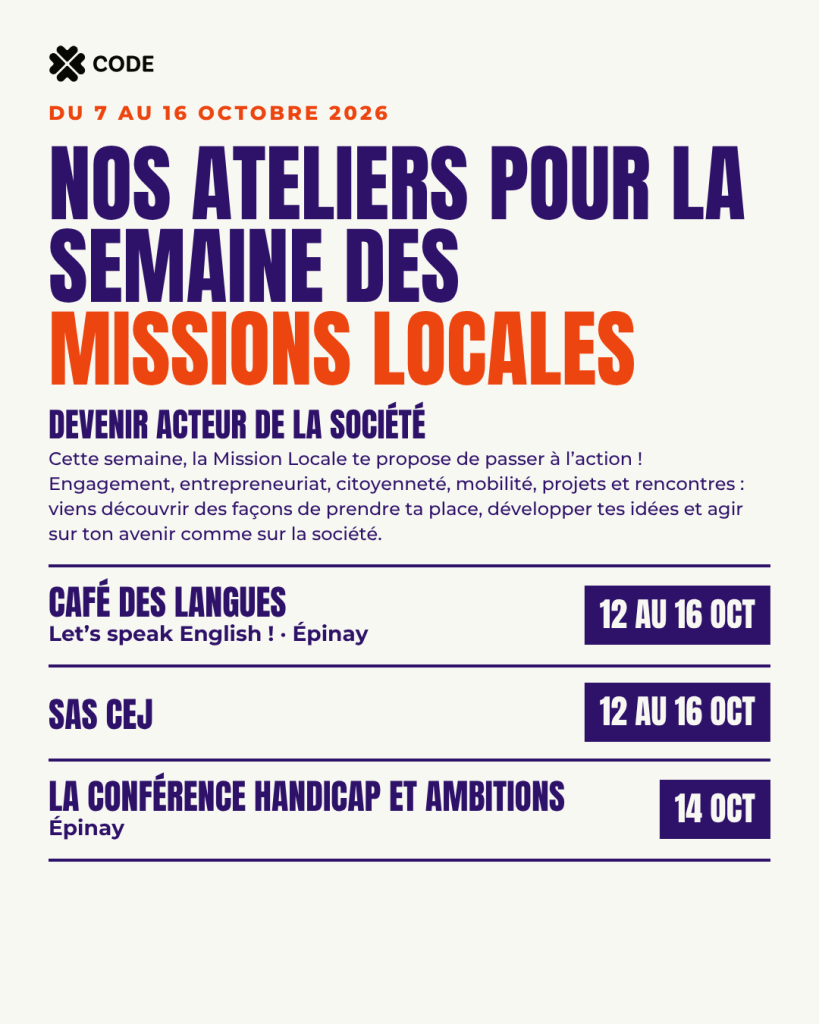 Portes ouvertes mission locales